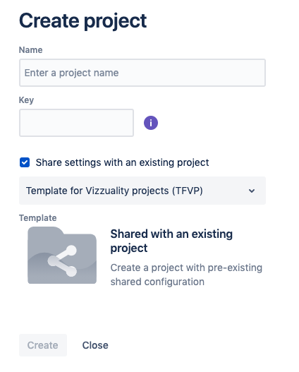 creating a project in Jira